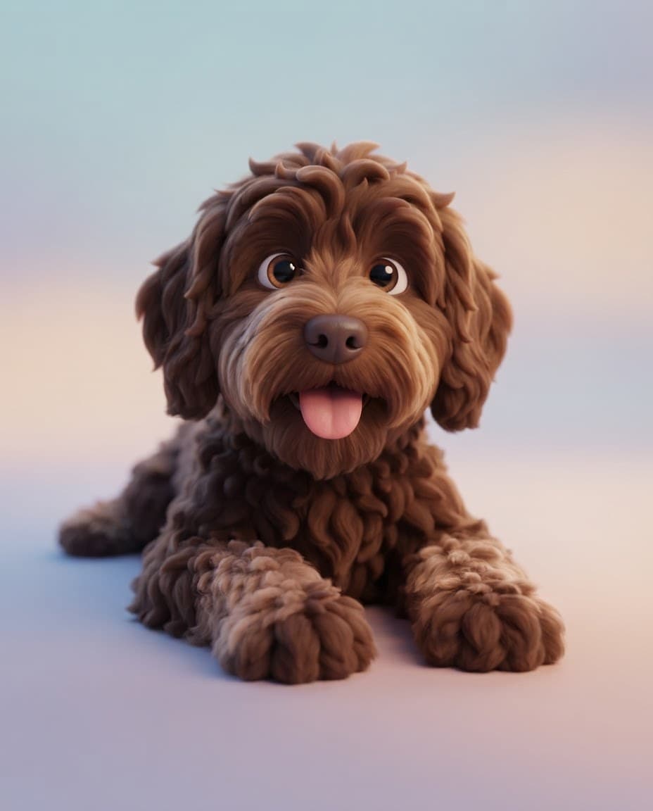 3D Cartoon style render