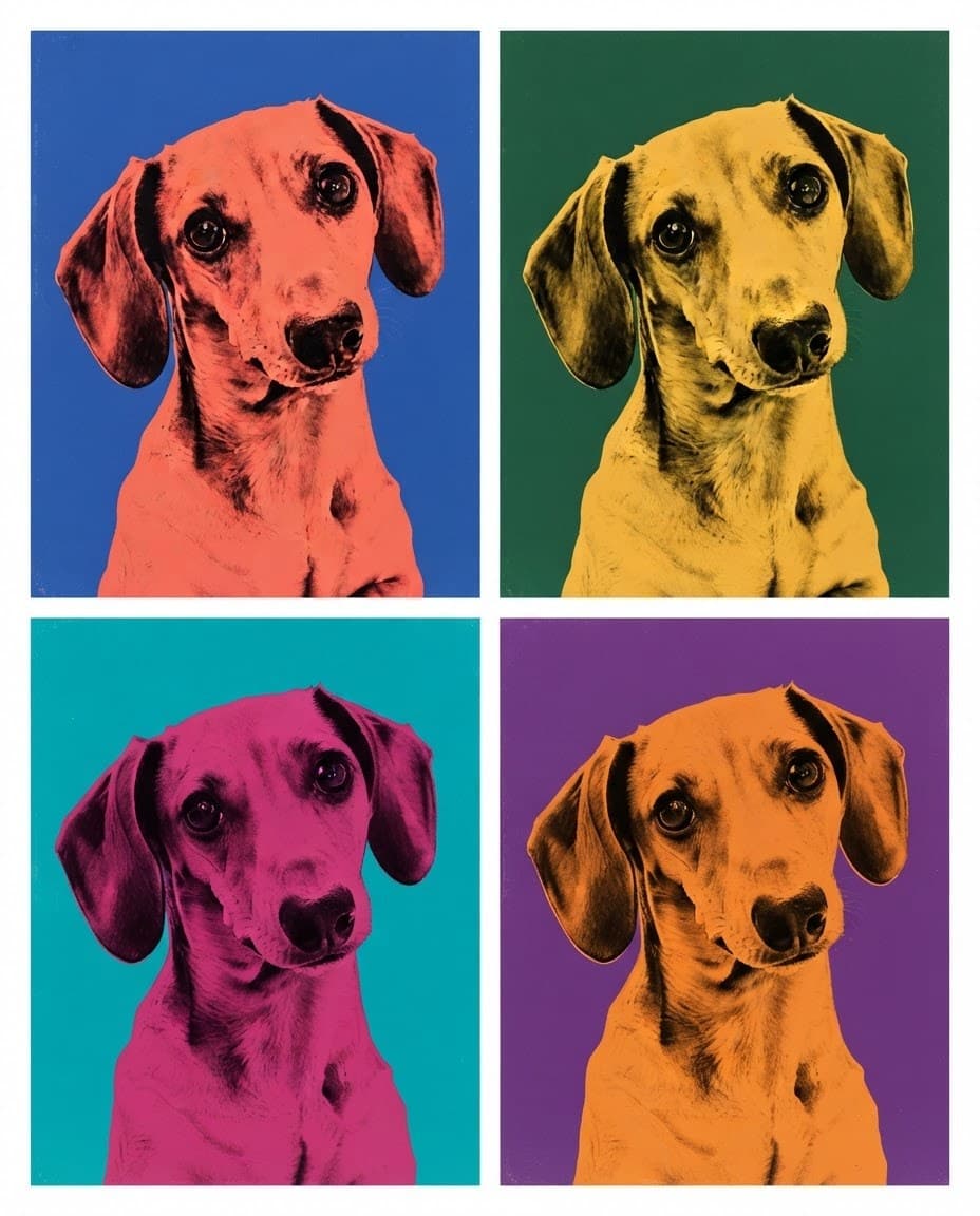 Pop Art Quad style render